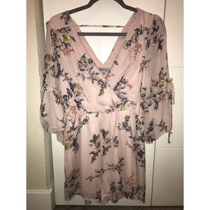 Adorable “floral romper”